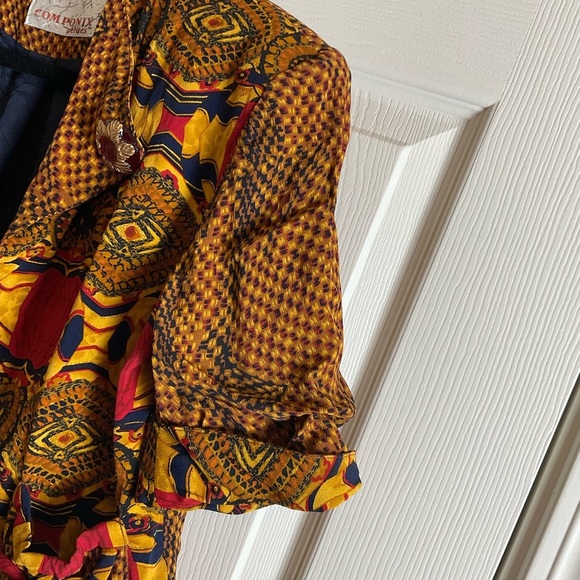 Componix petites Women's Multicolor blazer size 8 - Picture 5 of 8